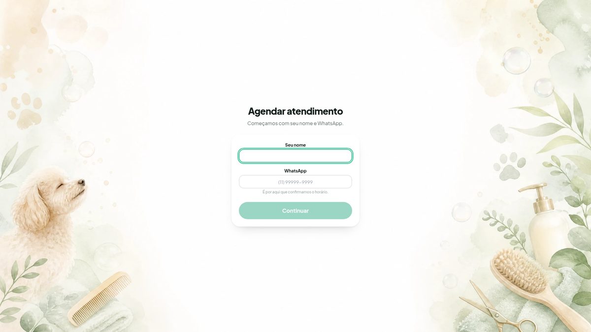 Projeto PetShop Agenda